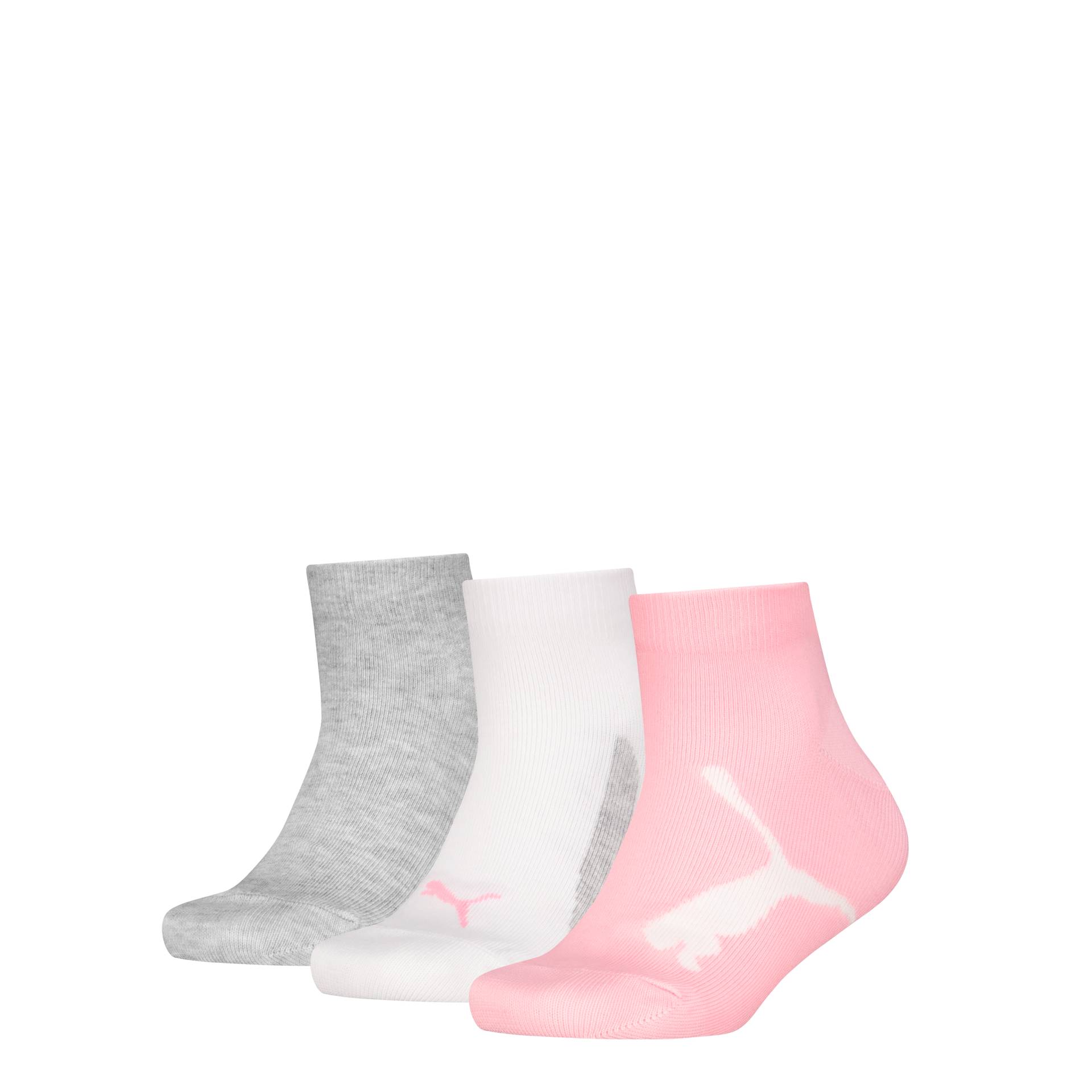PUMA Kurzsocken "PUMA KIDS BWT QUARTER 3P" 3er-Pack, mit verstärkter Zehenkonstruktion von Puma