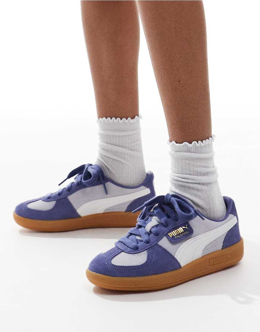 PUMA - Palermo - Sneaker in Mittelblau von Puma