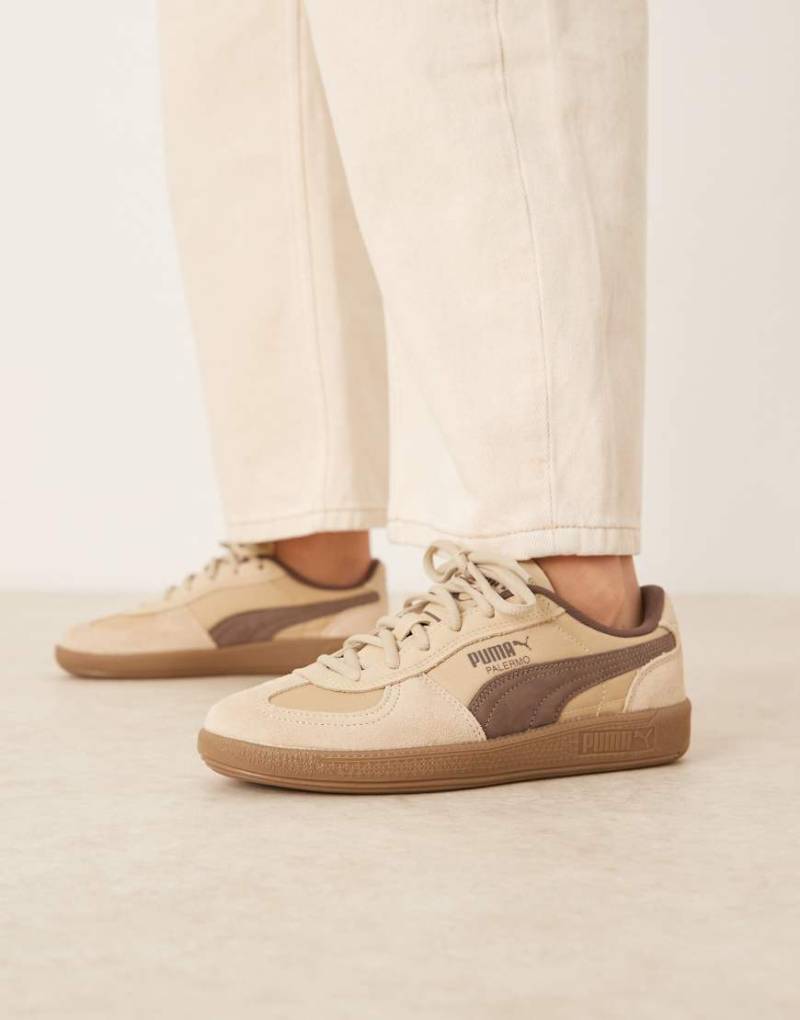 PUMA - Palermo - Sneaker in Beige-Neutral von Puma