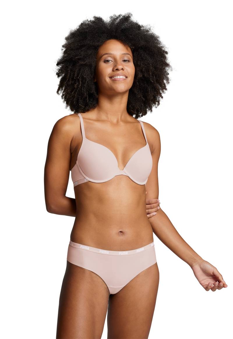 PUMA Push-up-BH "PUMA WOMEN PUSHUP BRA 1P HANG" mit gepolsterten Cups, mit Bügel von Puma