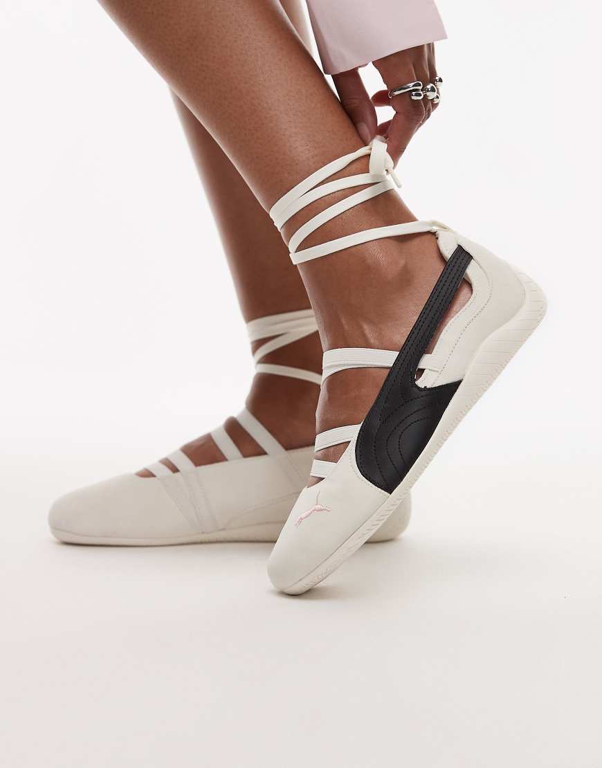 PUMA - Rosé Collection Speedcat - Ballerinas in Weiß von Puma