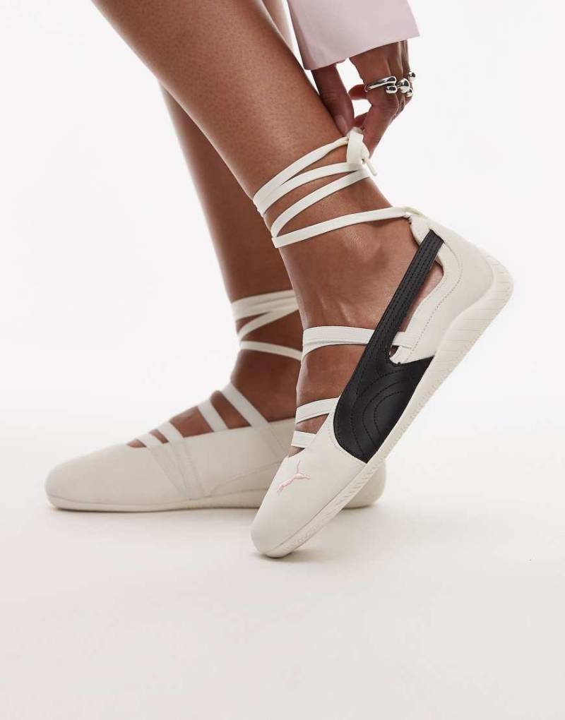 PUMA - Rosé Collection Speedcat - Ballerinas in Weiß von Puma