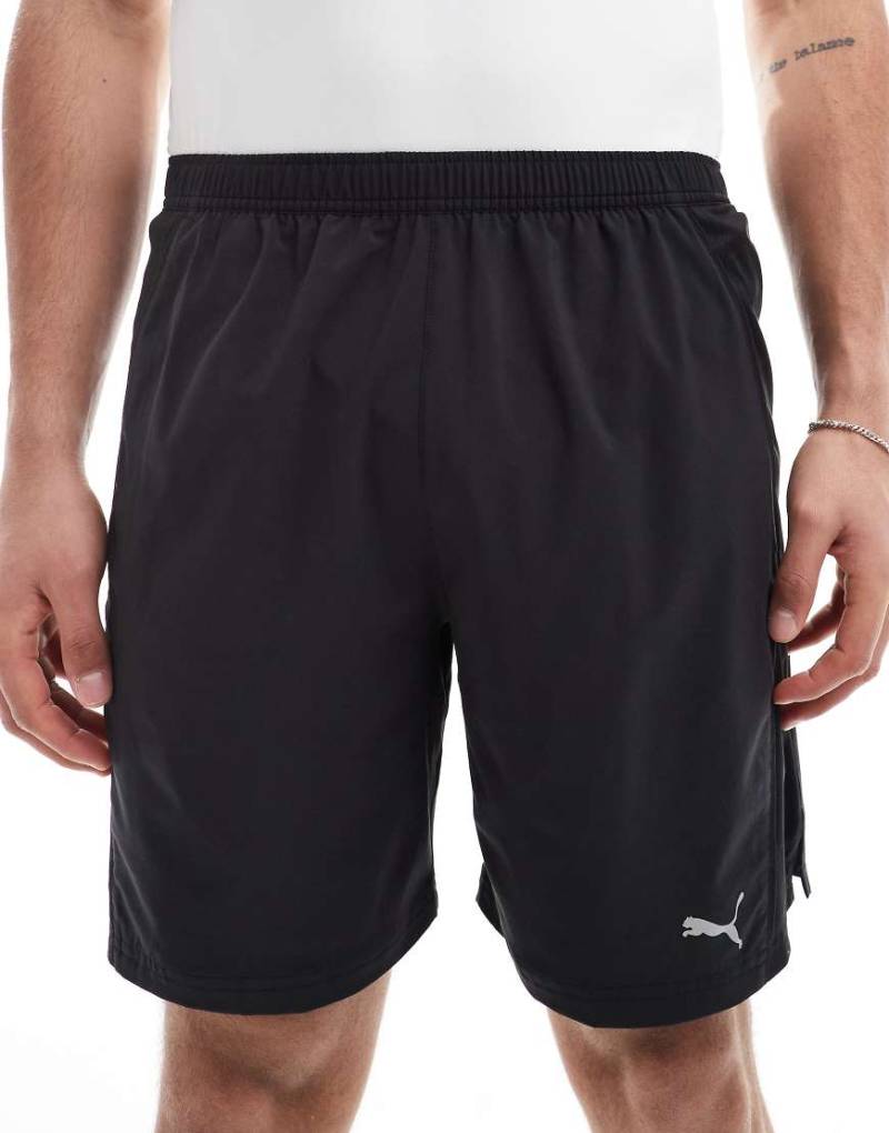 PUMA - Run Velocity - Shorts in Schwarz mit 7 Zoll Schrittlänge von Puma