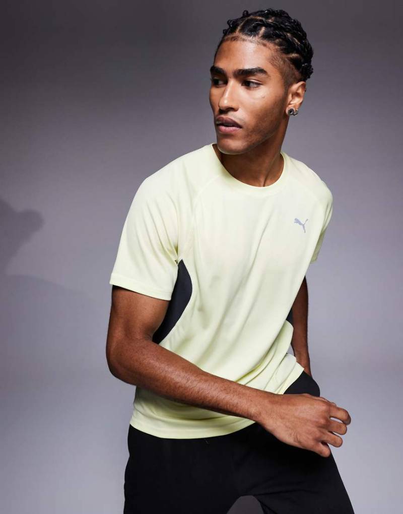 PUMA - Run Velocity - T-Shirt in Grün von Puma