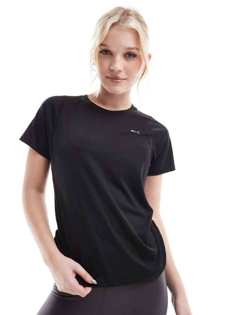 PUMA - Run Velocity - T-Shirt in Schwarz von Puma