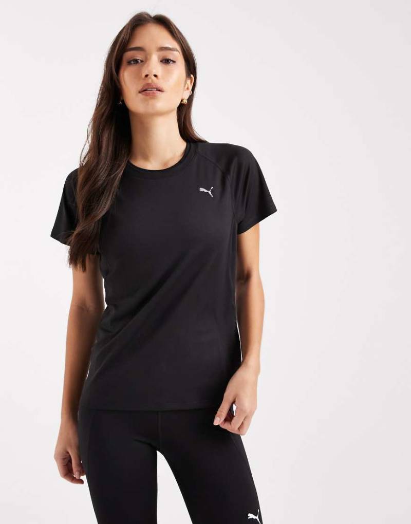 PUMA - Run Velocity - T-Shirt aus Polyester in Schwarz von Puma