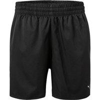 PUMA Herren Shorts schwarz Mikrofaser unifarben von Puma