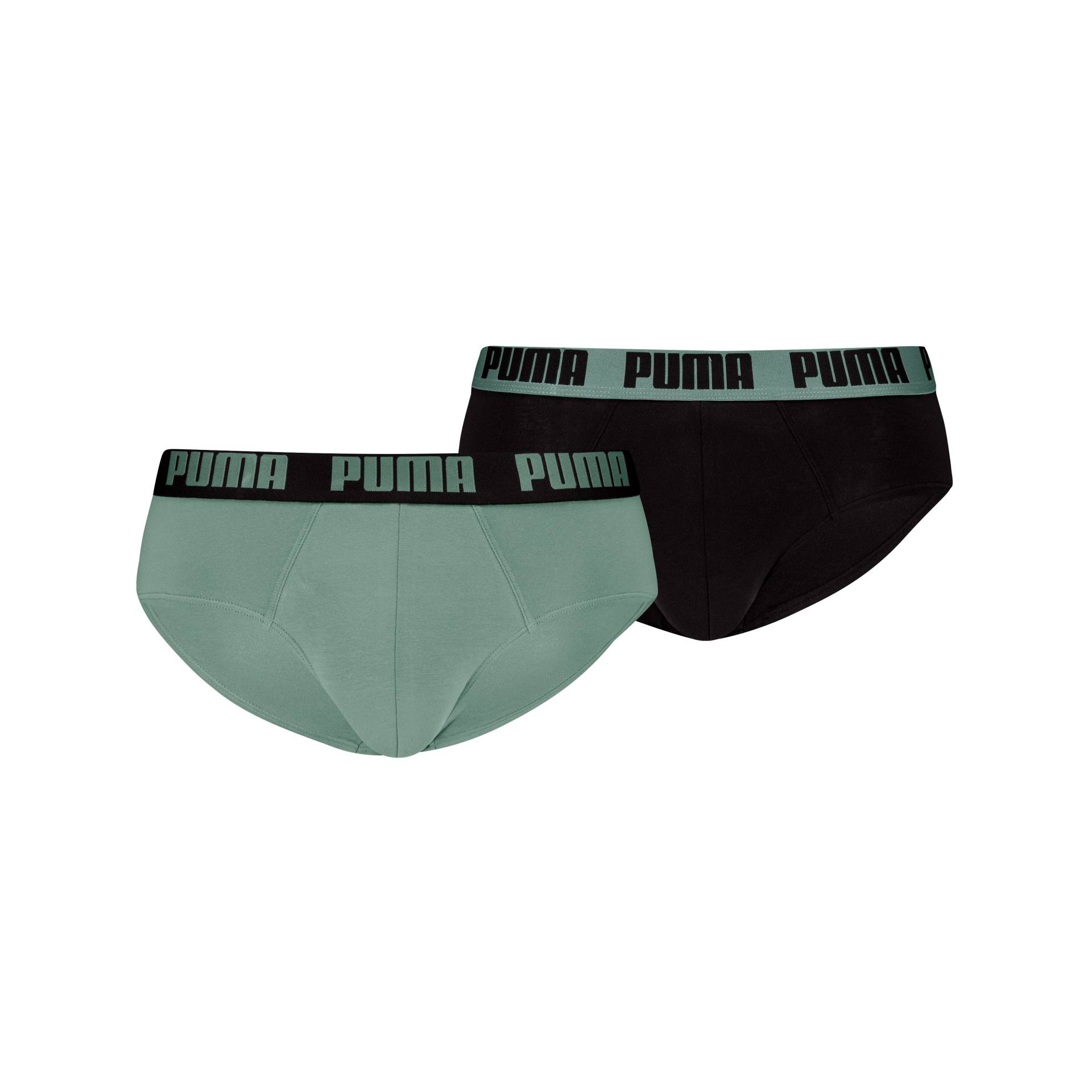 PUMA Slip "PUMA MEN EVERYDAY BRIEFS 2P", (2er Pack), mit Logobund von Puma