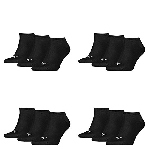 PUMA Sneaker Invisible 12er Pack,schwarz,EU 47-49 von PUMA