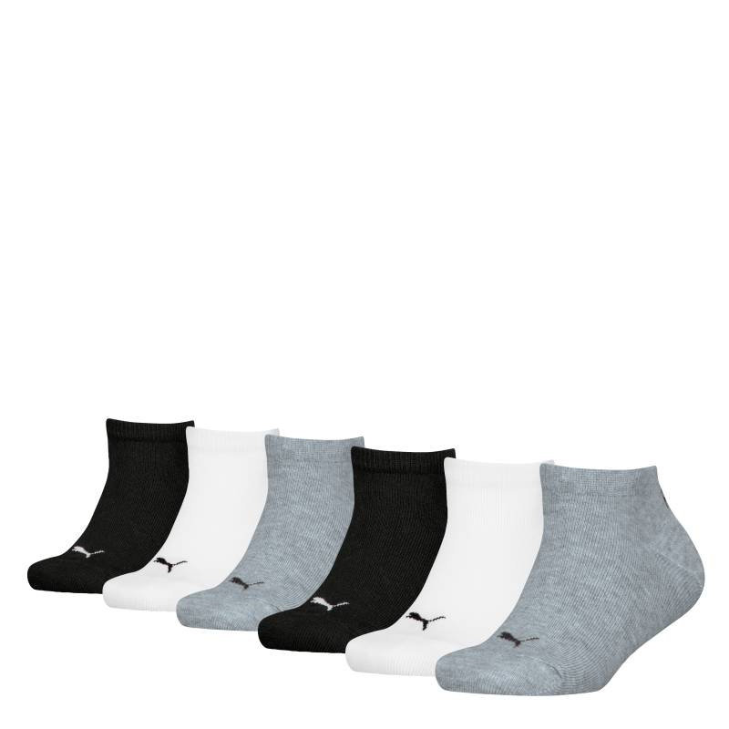 PUMA Sneakersocken "PUMA KIDS PLAIN SNEAKER 6P ECOM" 6 Paar, mit verstärktem Zehenbereich von Puma