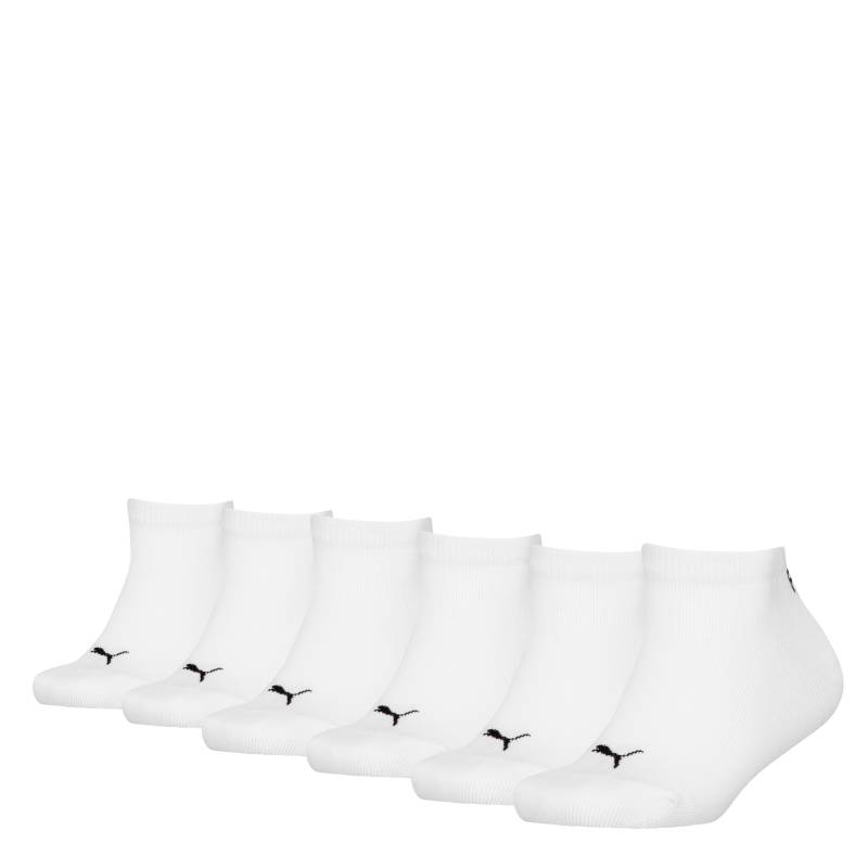 PUMA Sneakersocken "PUMA KIDS PLAIN SNEAKER 6P ECOM" 6 Paar, mit verstärktem Zehenbereich von Puma