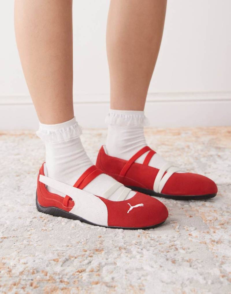 PUMA - Speedcat - Ballerinas in Rot von Puma