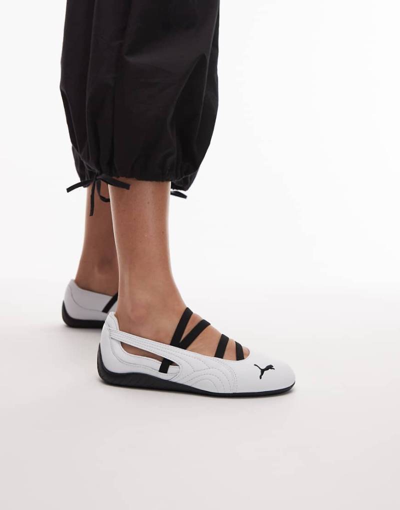 PUMA - Speedcat - Ballerinas in Weiß von Puma