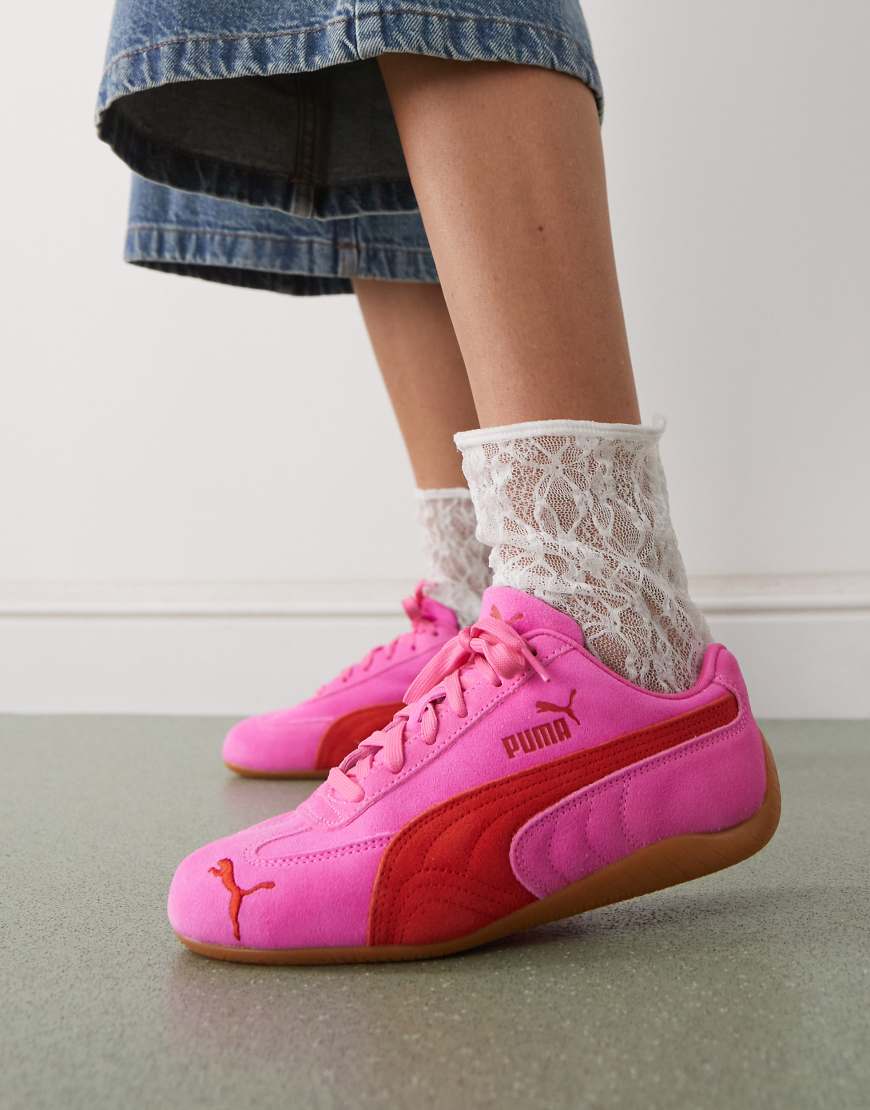 PUMA - Speedcat OG - Sneaker in Rosa und Rot von Puma