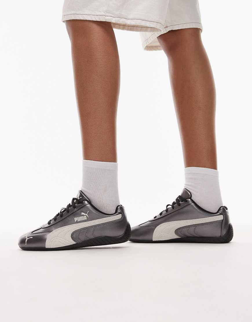 PUMA - Speedcat - Unisex-Sneaker in Metallic-Schwarz von Puma