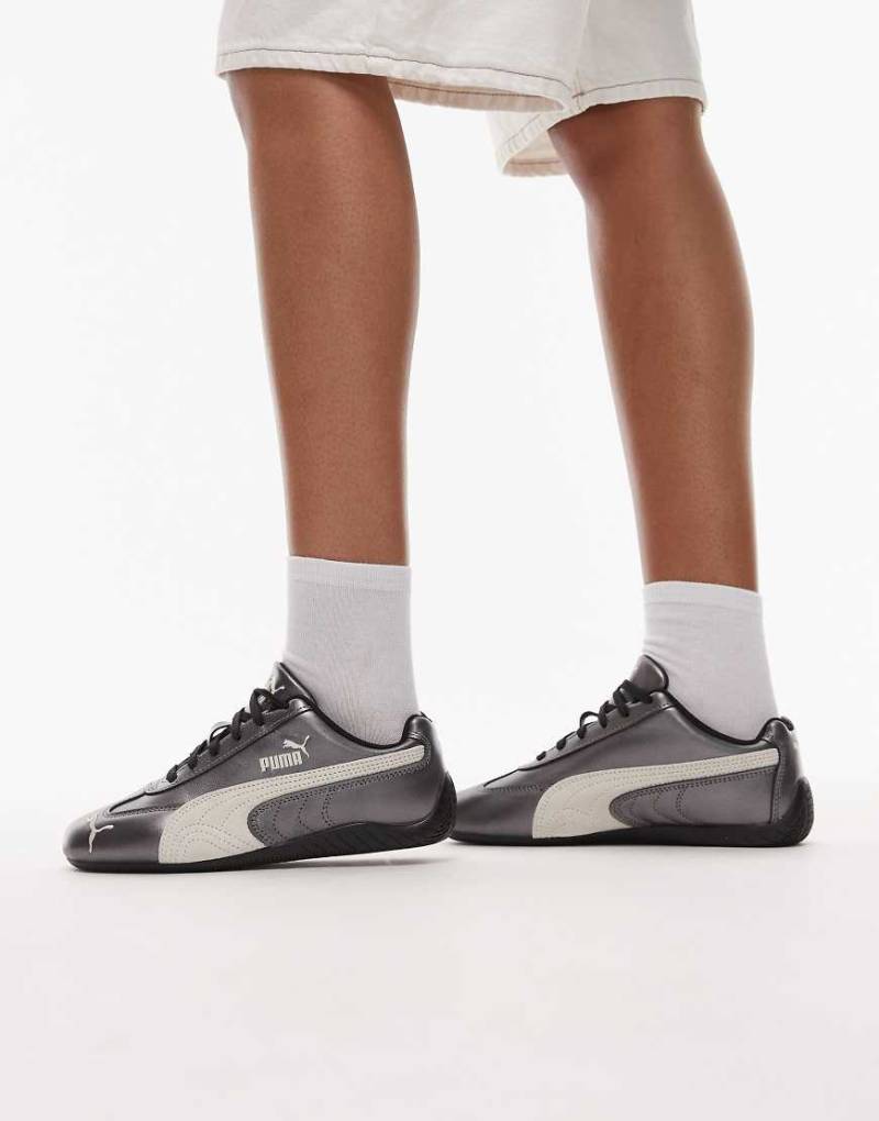 PUMA - Speedcat - Unisex-Sneaker in Metallic-Schwarz von Puma