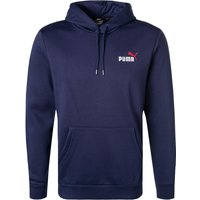 PUMA Herren Hoodie blau Baumwolle von Puma