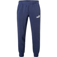 PUMA Herren Sweathose blau Baumwolle von Puma