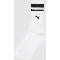 PUMA Sportsocken mit Stretch-Anteil im 2er-Pack in Weiss, Größe 39-42 von Puma
