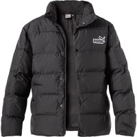 PUMA Herren Steppjacke schwarz Mikrofaser/Funktion unifarben von Puma
