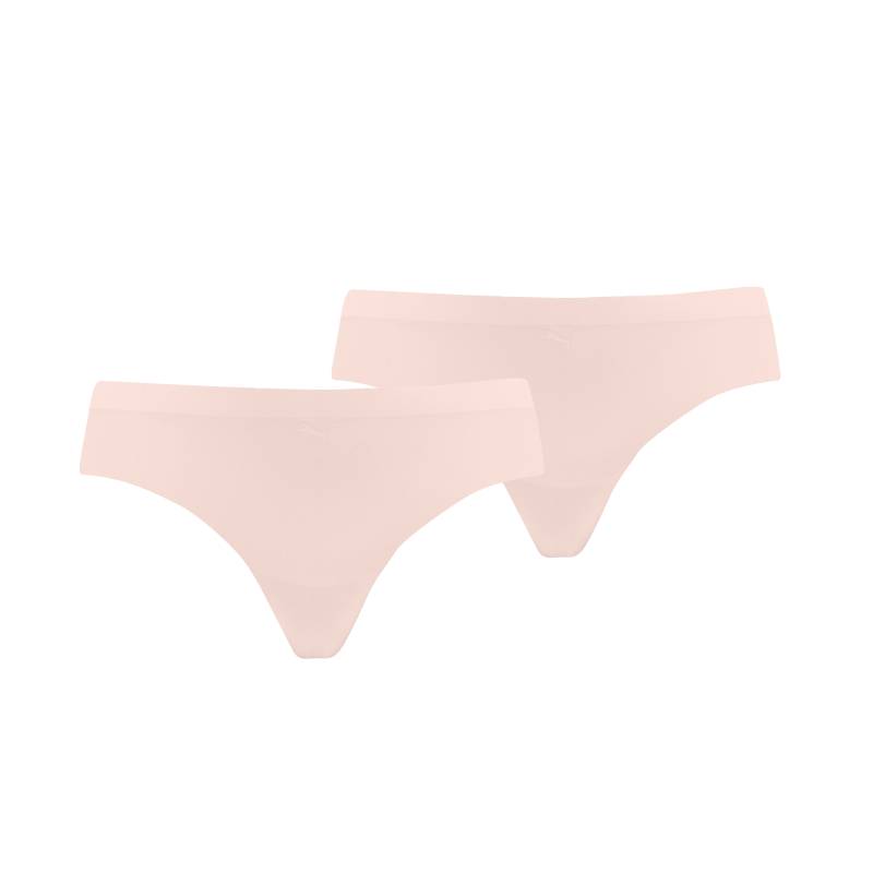 PUMA String "PUMA WOMEN SEAMLESS STRING", (2er Pack), Mit extra flachen Kanten von Puma