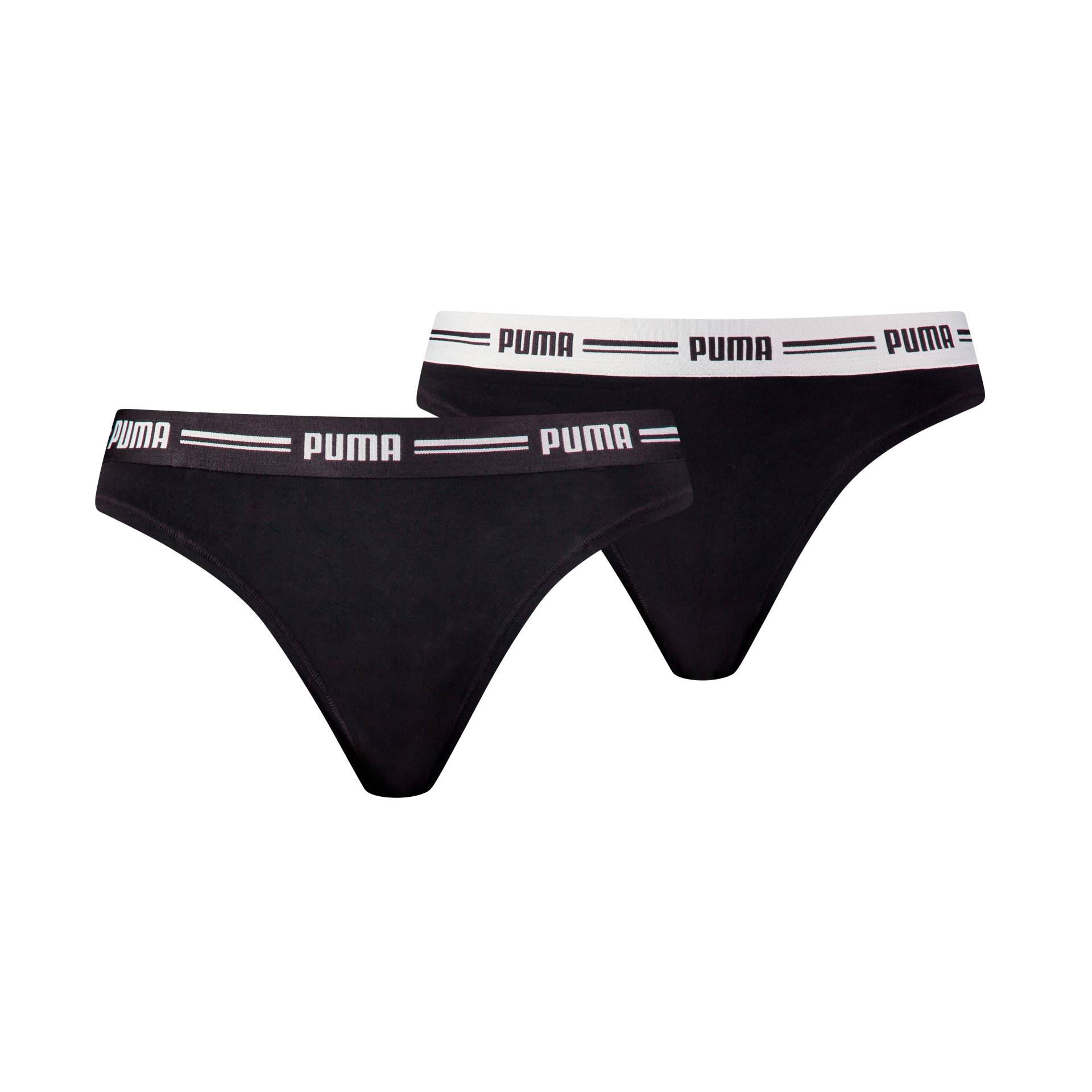 PUMA String "PUMA WOMEN STRING 2P", (2er Pack), Mit elastischem Logobund von Puma