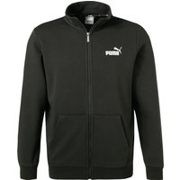 PUMA Herren Sweatjacke schwarz Baumwolle & Mix unifarben von Puma