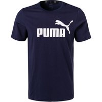 PUMA Herren T-Shirt blau Baumwolle & Mix unifarben PUMA Herren T-Shirt blau Baumwolle & Mix unifarben von Puma