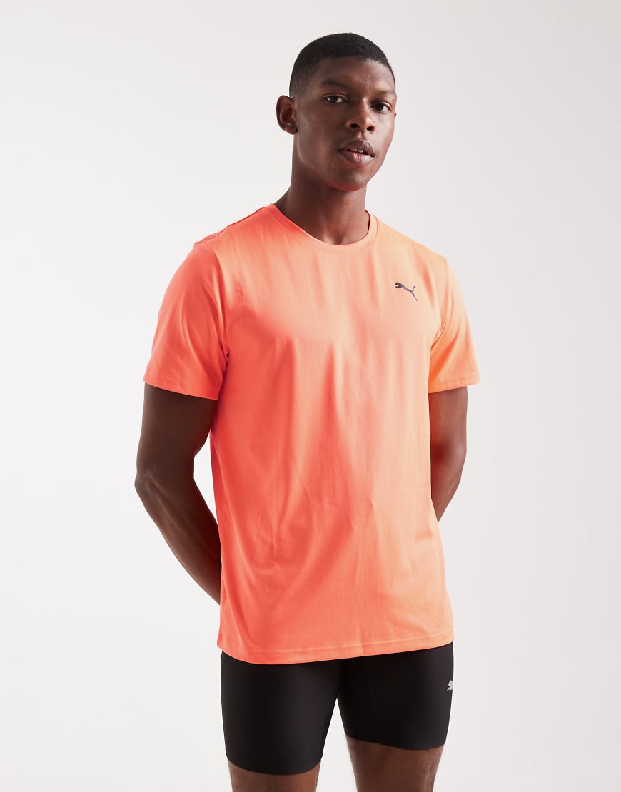 PUMA - TAD Essentials Solid Cat - Sport-T-Shirt in Rot von Puma