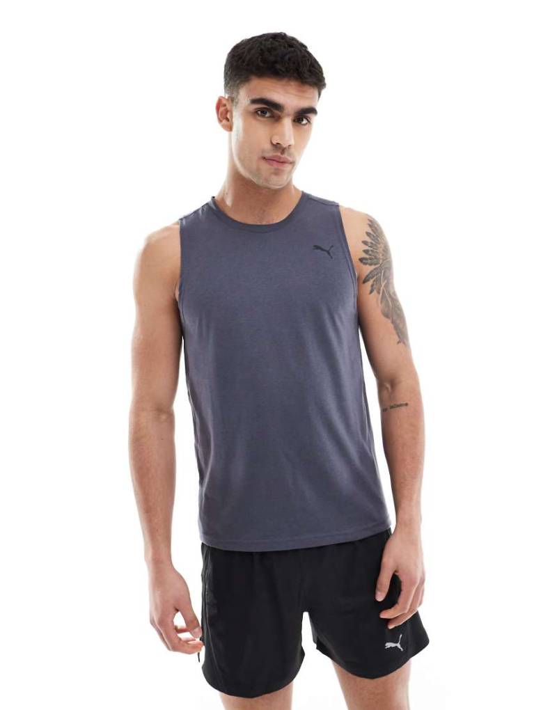 PUMA - Tech - Tanktop in Anthrazitgrau von Puma