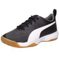 PUMA Tenaz Jr Hallensport Mädchen|Jungen schwarz von Puma