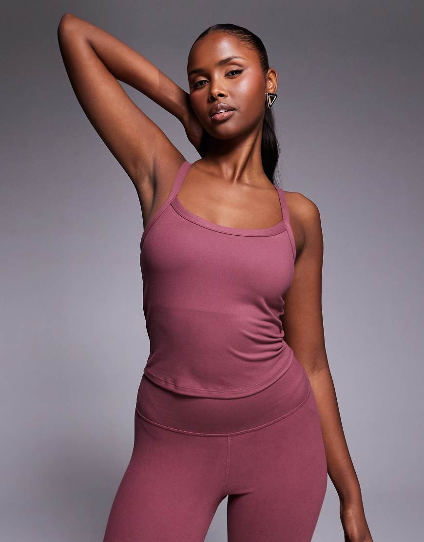 PUMA - Train All Day - 2-in-1-Tanktop in Lila von Puma