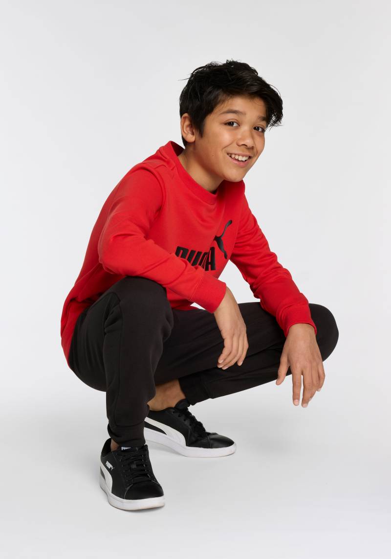 PUMA Trainingsanzug "ESS NO.1 LOGO CREW SWEAT SUIT TR B" 2 Stk. tlg. für Kinder, weiche Sweatware von Puma