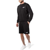 PUMA Herren Trainingsanzug schwarz Baumwolle & Mix unifarben von Puma