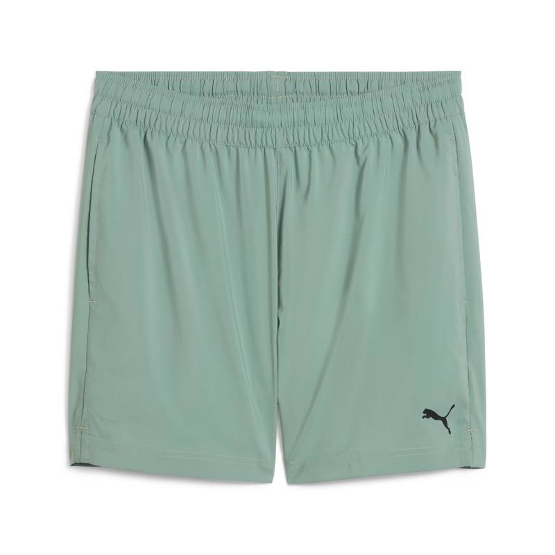 PUMA Trainingsshorts "M TAD ESSENTIALS 5" WOVEN SHORT" Herren Basic Trainingsshorts, schweißableitend von Puma
