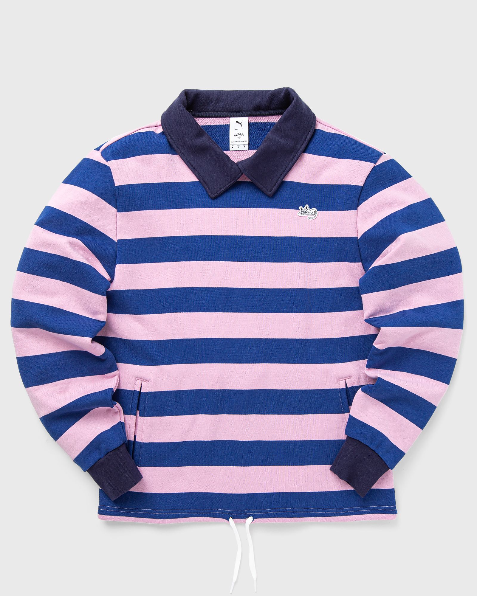 PUMA x NOAH Stripe Crew men Sweatshirts blue|pink in Größe:M von Puma