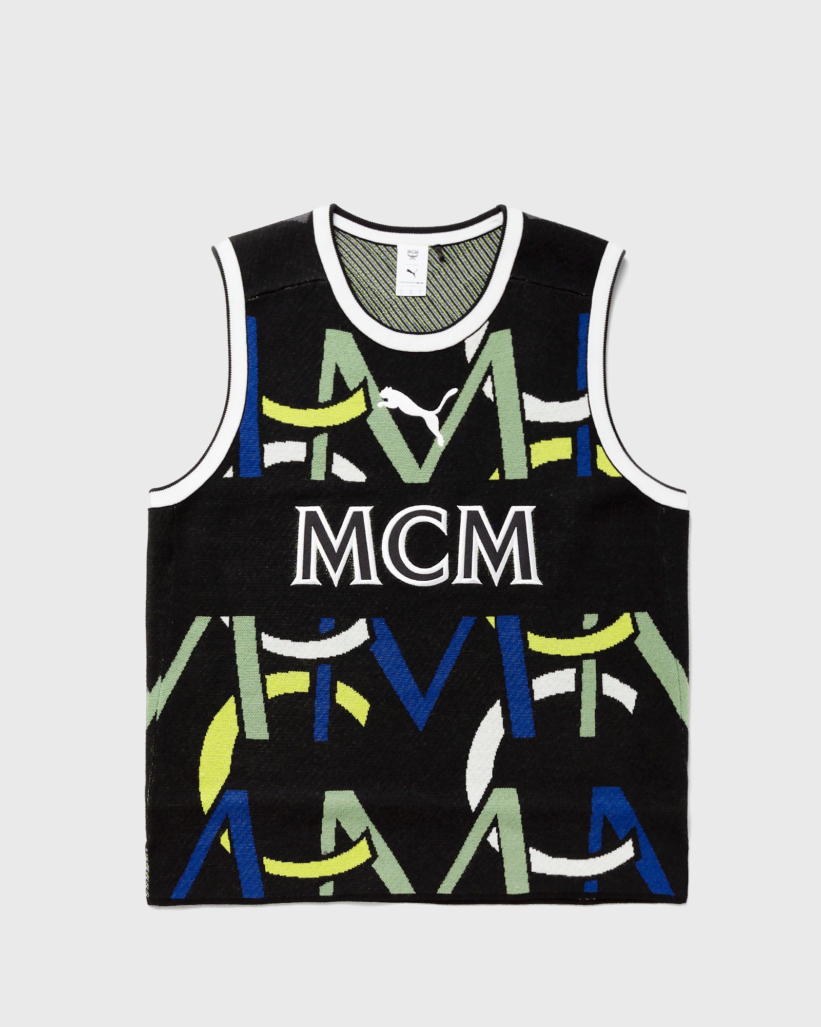 PUMA x MCM Tank Top men Vests black|blue in Größe:M von Puma