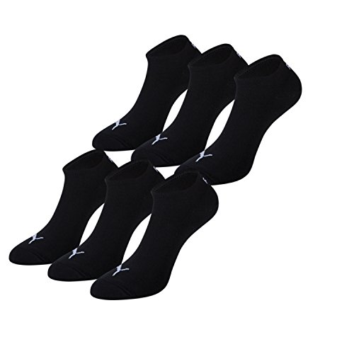 Puma, 6 Paar Sneakersocken (43-46, schwarz) von PUMA