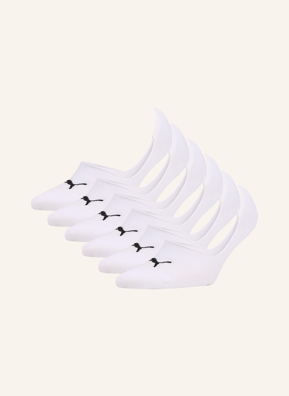 Puma 6er-Pack Füßlinge weiss von Puma