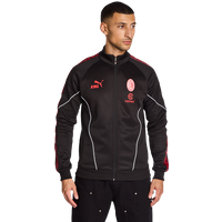 Puma Ac Milan Herren Trainingsoberteile - Schwarz - Größe L - Poly Woven von Puma