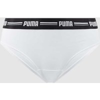 Puma Brazilian mit Stretch-Anteil im 2er-Pack in Weiss, Größe M von Puma