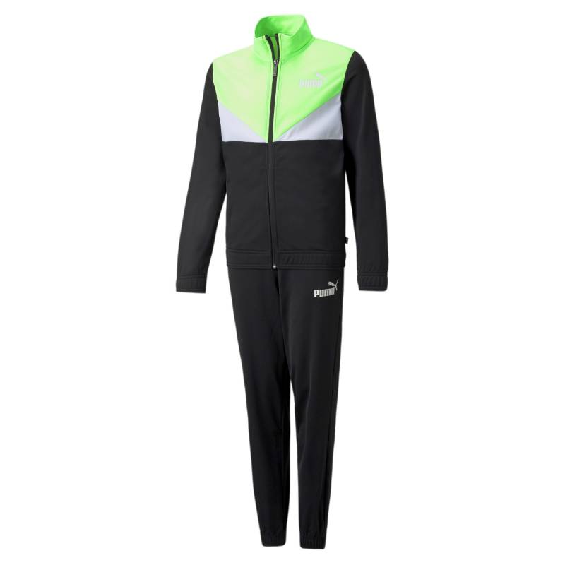 Puma Colorblock Poly Suit cl B Kinder Unisex Trainingsanzug Sportanzug 589372 51... von Puma
