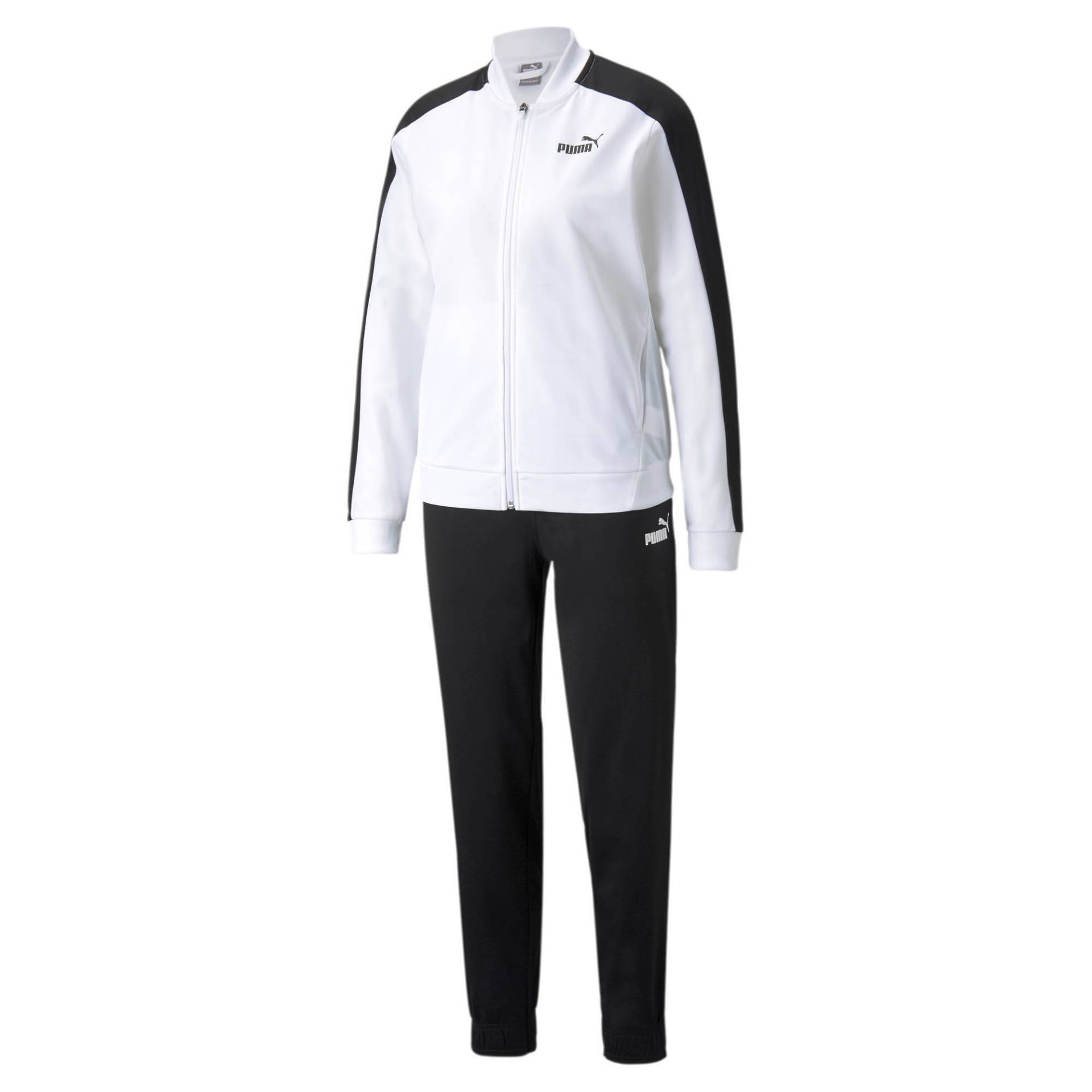 Puma Damen BASEBALL Tricot Suit CL Trainingsanzug Sportanzug 589135 Weiß von Puma