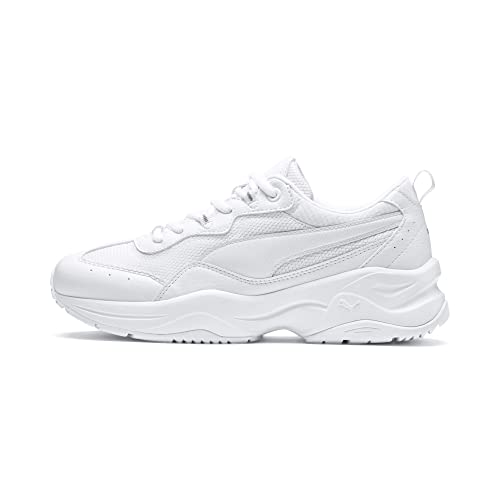 PUMA Damen Cilia Sneaker, White Gray Violet Silver, 36 EU von PUMA