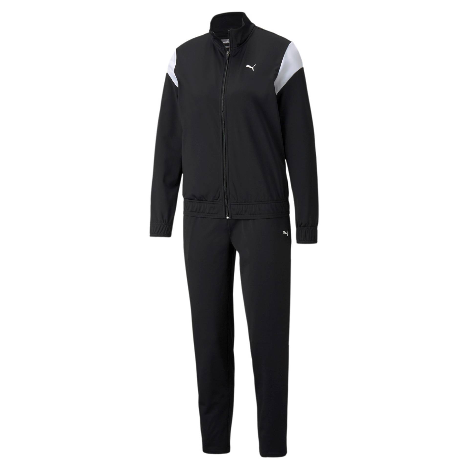 Puma Damen Classic Tricot Suit op Trainingsanzug Sportanzug 589133 Schwarz von Puma