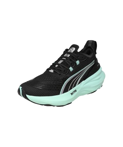 Puma Damen Foreverrun Nitro 2 Laufschuhe Stabilitätsschuh Puma Black-Mint Melt - Schwarz 39 von PUMA