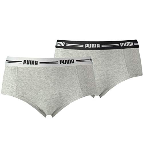 Puma Damen 573014001 Junge Kurze Höschen, Grey, L von PUMA