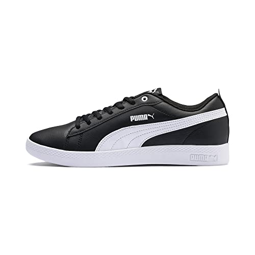 PUMA Damen Puma Smash Wns V2 L Sneaker, Puma Black Puma White, 40.5 EU von PUMA