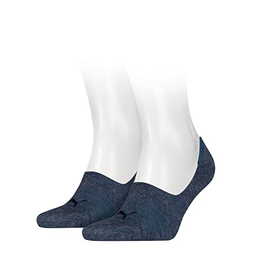 PUMA Herren Footie 2p Socken, Denim Blue, 39-42 EU PUMA Herren Footie 2p Socken, Denim Blue, 39-42 EU von PUMA