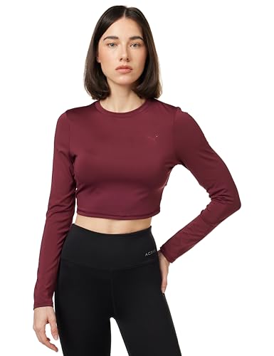 Puma Damen W Puma SHAPE CROPPED LS RUBY, Rubinschimmer, M Puma Damen W Puma SHAPE CROPPED LS RUBY, Rubinschimmer, M von Puma